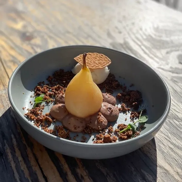 dessert poire chocolat